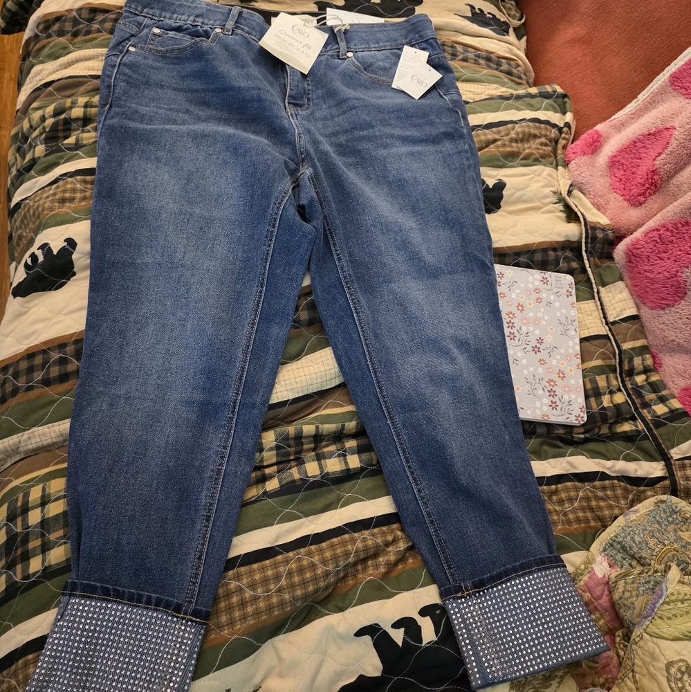 Cato Blue Ankle & Cropped Jeans